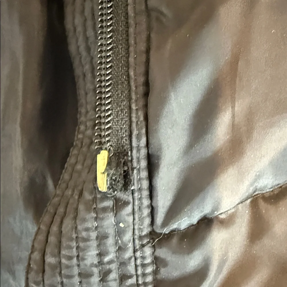 Michael Kors | Puffer Coat with Faux Fur Trim | Black | Plus 1X
